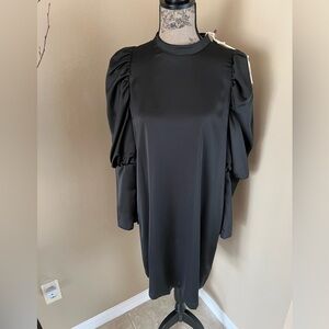 NWT Elegant Black Long Sleeve Dress
